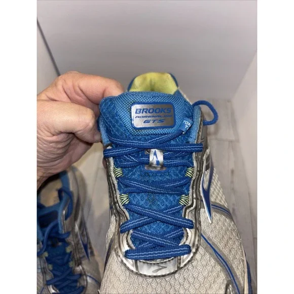 BROOKS ADRENALINE GTS Womens Running Shoes Size 10 - GRAY/BLUE 1201741B179 - Picture 11 of 12